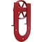 Ekena Millwork Premium Wagon Wheel Horseshoe Roller Hanger w/ Bolts for Barn Door for 1 3/4" Doors, Regal Red GB60014R2WRR - alternate 4